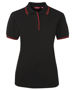 Picture of JB's wear Ladies Contrast Polo 2LCP