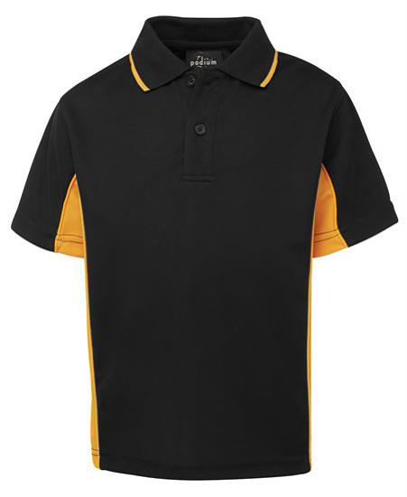 Picture of JB's wear Podium Kids Contrast Polo 7PP3