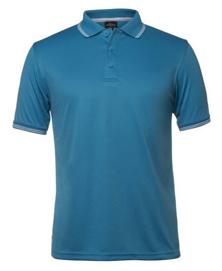 Picture of JB's wear Podium Jacquard Contrast Polo 7JCP