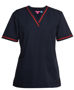 Picture of JB's wear Contrast Ladies Scrubs Top 4SCT1