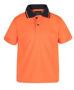 Picture of JB's wear Hi Vis Non Cuff Trad Polo 6HVNC