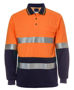 Picture of JB's wear Hi Vis Long Sleeve (D+N) Trad Polo 6HVSL