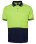 Picture of JB's wear Hi Vis Short Sleeve Cotton Back Polo 6HPS