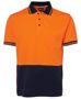 Picture of JB's wear Hi Vis Short Sleeve Cotton Back Polo 6HPS