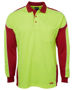 Picture of JB's wear Hi Vis Long Sleeve Arm Panel Polo 6AP4L