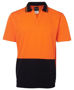 Picture of JB's wear Hi Vis Short Sleeve Non Button Polo 6HNB