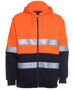 Picture of JB's wear Hi Vis (D+N) Full Zip Fleecy Hoodie 6DNH