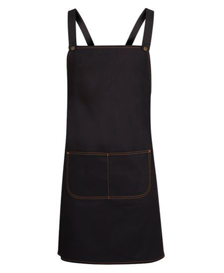 Picture of JB's wear JB's Cross Back Denim Apron (Without Strap) 5ACBD