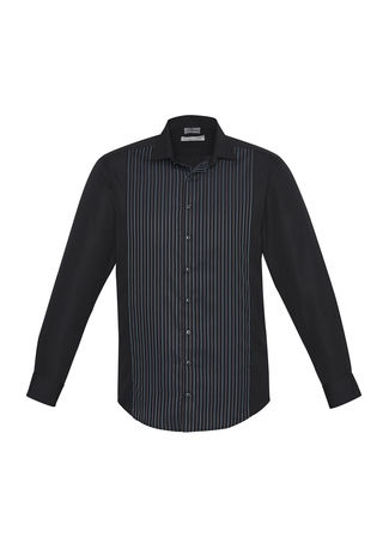 Picture of Biz Collection Mens Reno Panel Long Sleeve Shirt S414ML