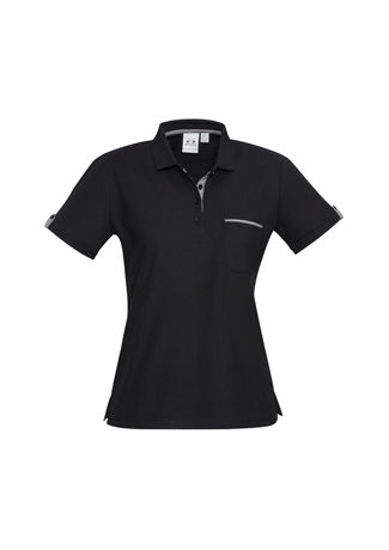 Picture of Biz Collection Ladies Edge Polo P305LS