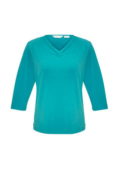 Picture of Biz Collection Ladies Lana 3/4 Sleeve Top K819LT