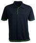 Picture of Stencil Mens Cool Dry Short Sleeve Polo 1010B