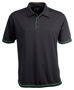 Picture of Stencil Mens Cool Dry Short Sleeve Polo 1010B