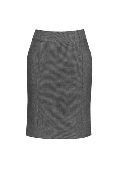 Picture of Biz Corporates Ladies Panelled Skirt With Rear Split 20316