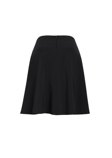 Picture of Biz Corporates Ladies Bandless Flared Skirt 20718