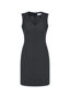 Picture of Biz Corporates Ladies Sleeveless V Neck Dress 34021