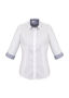 Picture of Biz Corporates Herne Bay Ladies 3/4 Sleeve Shirt 41821