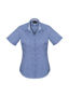 Picture of Biz Corporates Newport Ladies Short Sleeve Shirt 42512