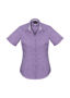 Picture of Biz Corporates Newport Ladies Short Sleeve Shirt 42512