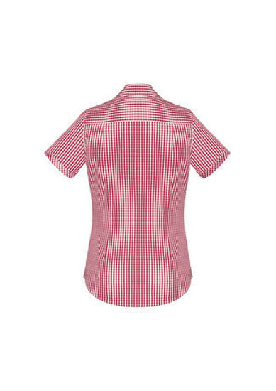 Picture of Biz Corporates Springfield Ladies Short Sleeve Shirt 43412