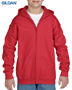 Picture of Gildan Heavy Blend Youth Full Zip Hooded Sweatshirt 18600B