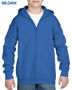 Picture of Gildan Heavy Blend Youth Full Zip Hooded Sweatshirt 18600B