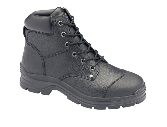 Picture of Blundstone Black Rambler Print Lace Up Safety Boot With Bump Guard 313