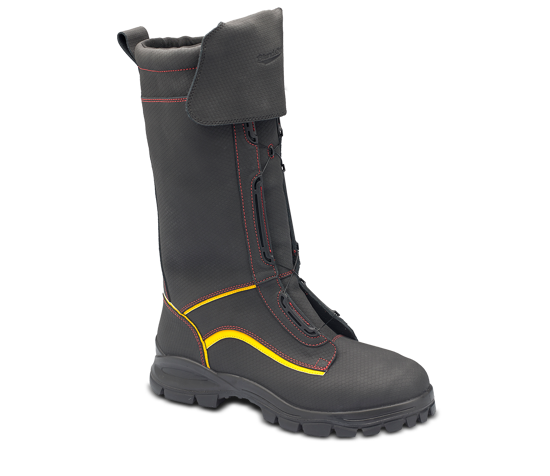 Picture of Blundstone Black Waterproof Safety Mining Boot, 350Mm Height. 980