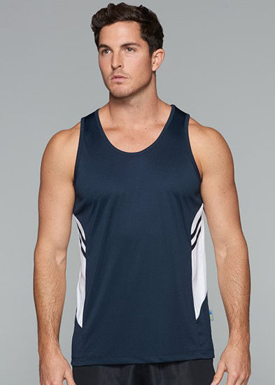 Picture of Aussie Pacific Mens Tasman Singlet 1111