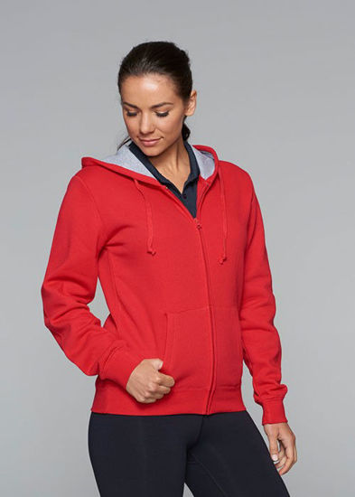 Picture of Aussie Pacific Ladies Kozi Hoodies Zip 2503