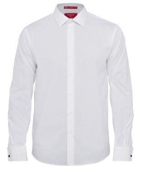 Picture of Van Hesuen Cotton Stretch Solid Poplin Slim Fit Shirt as208