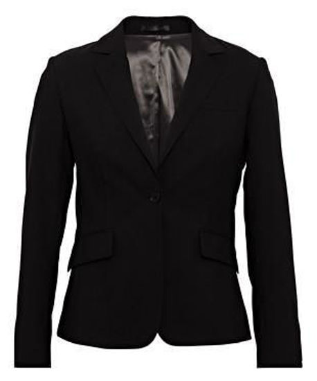 Picture of Van Hesuen Womens Crush Resistant, Stain Resistant, High Twist Wool Suit Jacket - Size 20 - 24 vpjwwl65