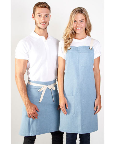 Picture of Identitee Charlie - Denim Waist Apron A15 A15