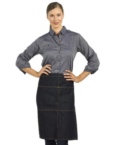 Picture of Identitee Denim Half Apron A09H A09H