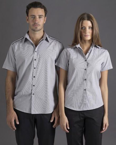 Picture of Identitee Ladies Havana S/S Shirt W21 W21