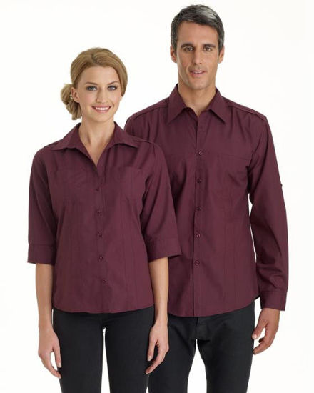 Picture of Identitee Ladies Murray 3/4 Shirt W36 W36