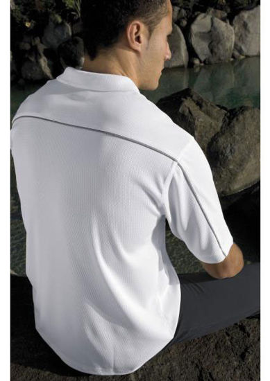 Picture of Gear For Life Dri Gear Mens Trimmed Polo Dgtp DGTP