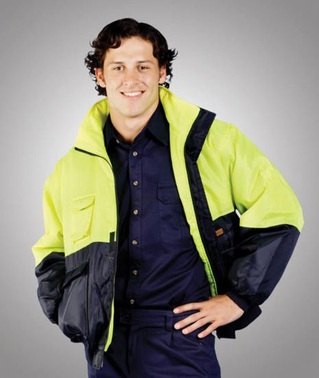 Picture of Blue Whale Hi Vis Arctic Jacket J81 J81