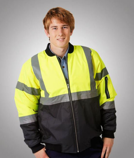 Picture of Blue Whale Hi Vis Day/Night Flying Jacket J83 J83