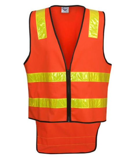 Picture of Blue Whale Hi Vis Safety Vic Road Style Day Night Vest V86 V86