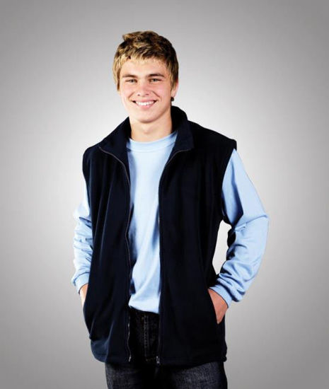 Picture of Blue Whale Polar Fleece Vest F14 F14