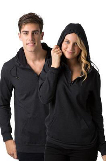 Picture of Beseen Unisex Adults Half Zip Long Sleeve Fashion Hoodie bshd33