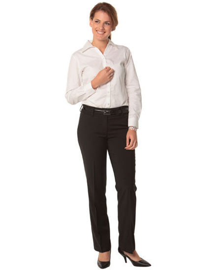 Picture of Benchmark M9430 Women'S Poly/Viscose Stretch Stripe Low Rise Pants m9430