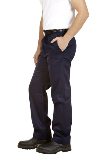 Picture of Blue Whale Mens Light Weight Drill Trousers W61 W61