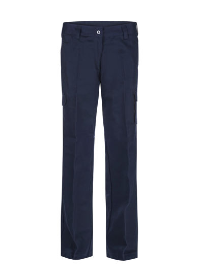 Picture of NCC Ladies Mid Weight Cargo Cotton Drill Trouser WPL070