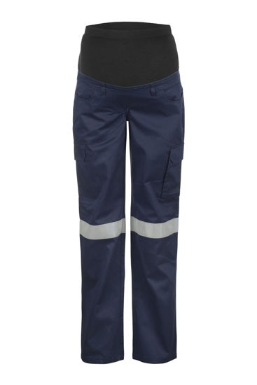 Picture of NCC Maternity Cargo Cotton Drill Trouser With Csr Reflective Tape WPL080