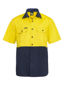 Picture of NCC Hi Vis Two Tone Short Sleeve Cotton Drill Shirt WS3023