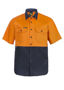 Picture of NCC Hi Vis Two Tone Short Sleeve Cotton Drill Shirt WS3023