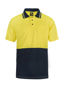 Picture of NCC Hi Vis Two Tone Short Sleeve Micromesh Polo With Pocket WSP201