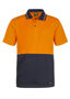 Picture of NCC Hi Vis Two Tone Short Sleeve Micromesh Polo With Pocket WSP201